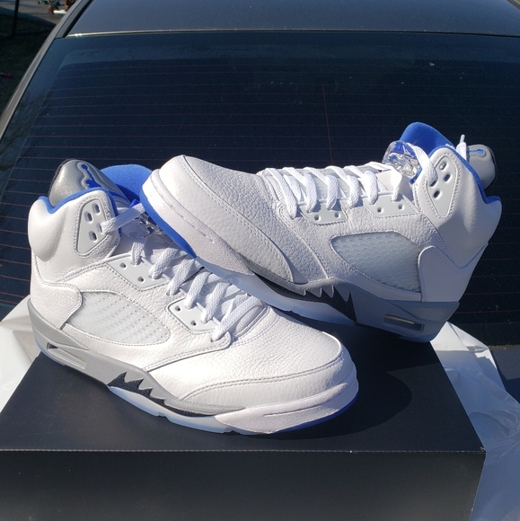 Air jordan 5's retro stealth - Picture 2 of 6